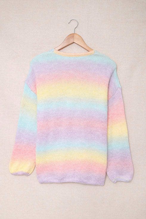 multicolor-ombre-tie-dye-drop-shoulder-cardigan