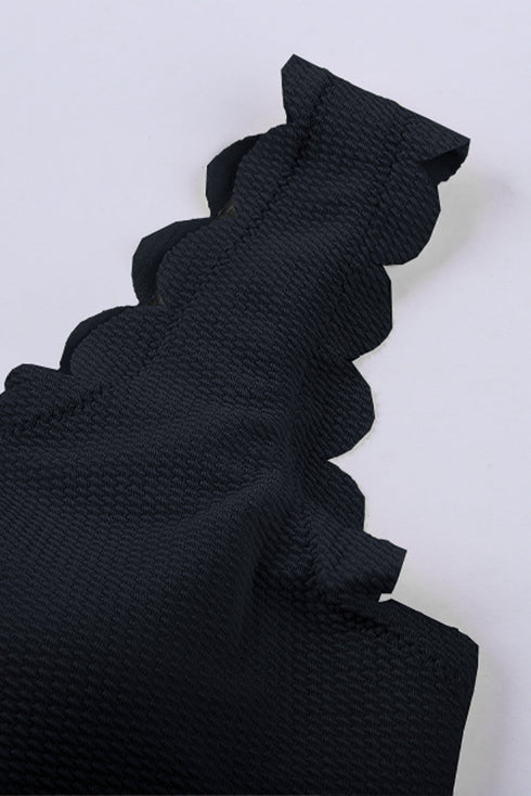 black-solid-scalloped-one-shoulder-bikini