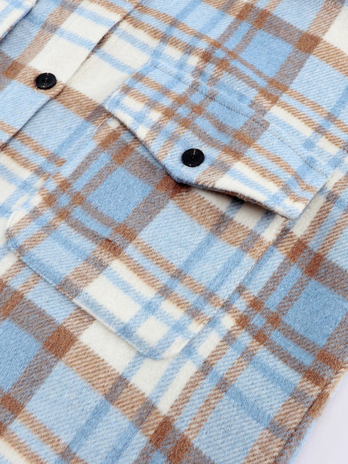 womens-blouses-plaid-detachable-hat-pocket-long-sleeve-blouse