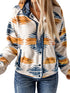 multicolour-western-aztec-snap-buttoned-fleece-jacket