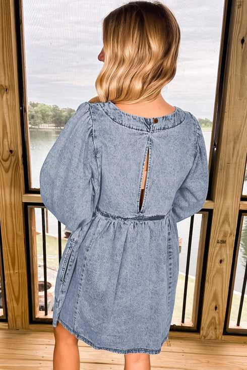 denim t shirt dress
