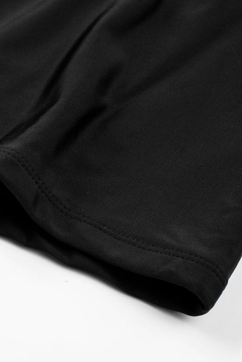 monochrome-geometry-print-sporty-tankini-swimsuit