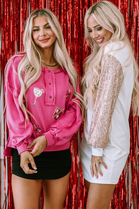 womens-dresses-v-neck-irregular-mesh-panel-mini-dress