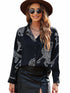 tempting-printed-lapel-single-breasted-long-sleeved-blouses