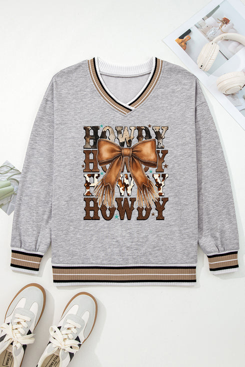 western graphic sweatshirt