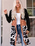 black-western-pattern-cow-patchwork-open-front-cardigan