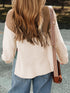 parchment-cable-knit-color-block-side-splits-high-neck-sweater