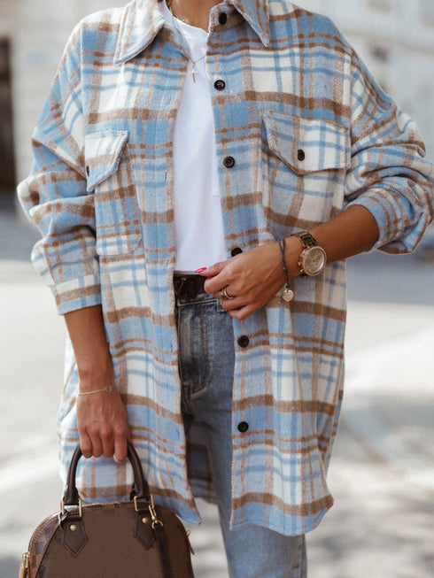 womens-blouses-plaid-detachable-hat-pocket-long-sleeve-blouse