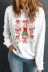Christmas graphic sweatshirt