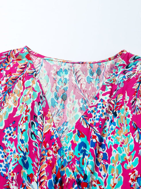 womens-dresses-vintage-print-puff-sleeve-maxi-dress