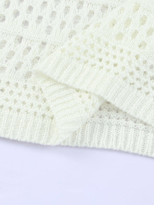 white-hollow-out-crochet-v-neck-pullover-sweater