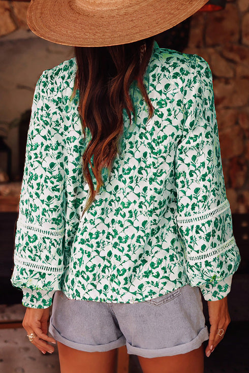 floral print shirt