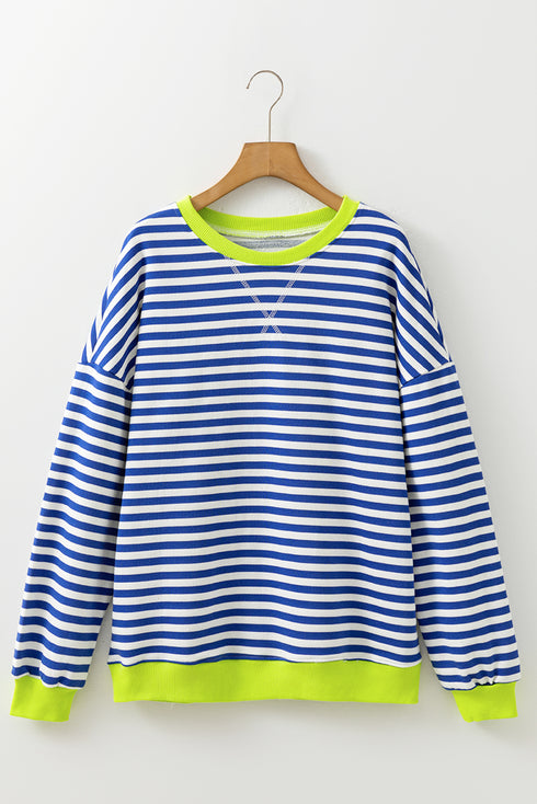striped sweatshirt