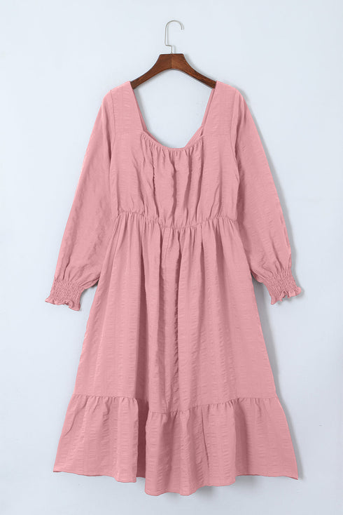 plus size midi dress