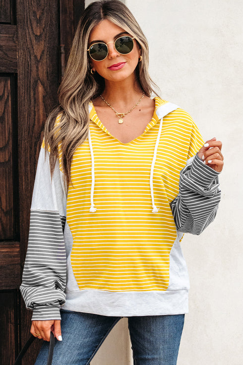 striped hoodie