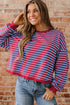 stripe sweatshirt