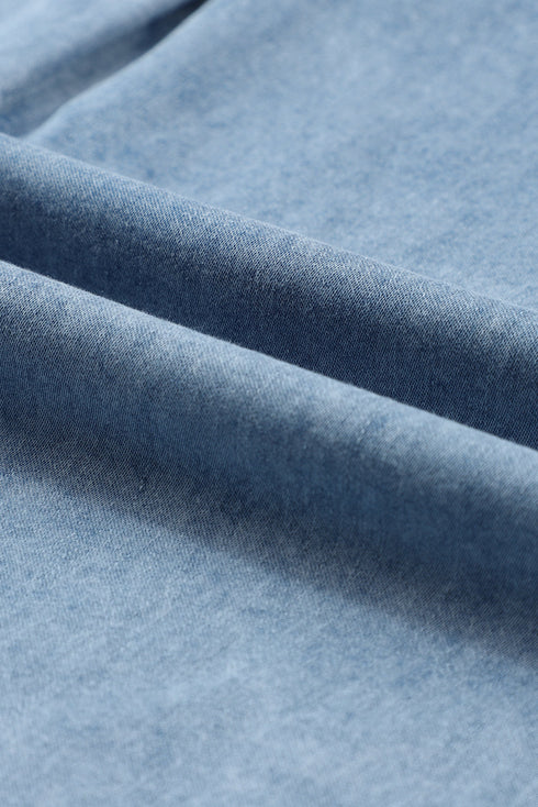 womens-blouses-ruffled-lapel-single-breasted-blouses