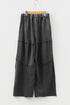 black wide leg pants