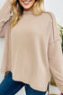 ribbed long sleeve top