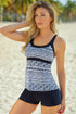 monochrome-geometry-print-sporty-tankini-swimsuit