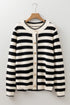 striped cardigan womens