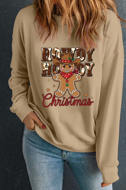 Christmas graphic sweatshirt