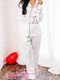 white-2pcs-leopard-satin-long-sleeve-pajamas-set