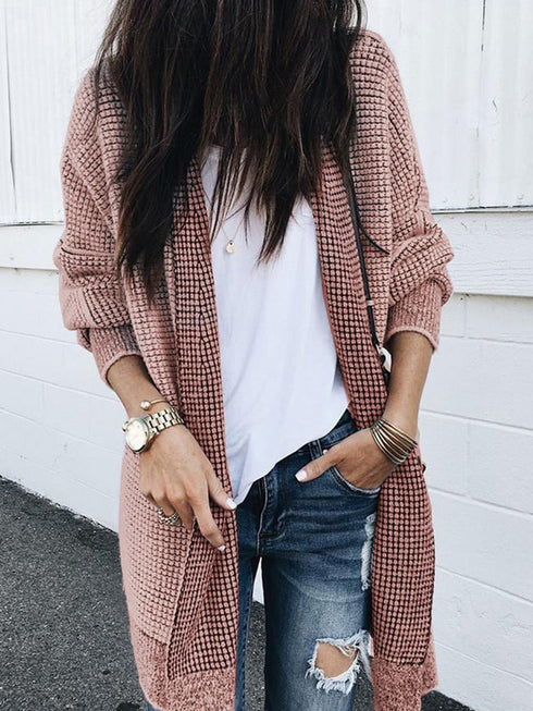 womens-cardigans-thick-needle-padded-long-sleeve-hooded-cardigan