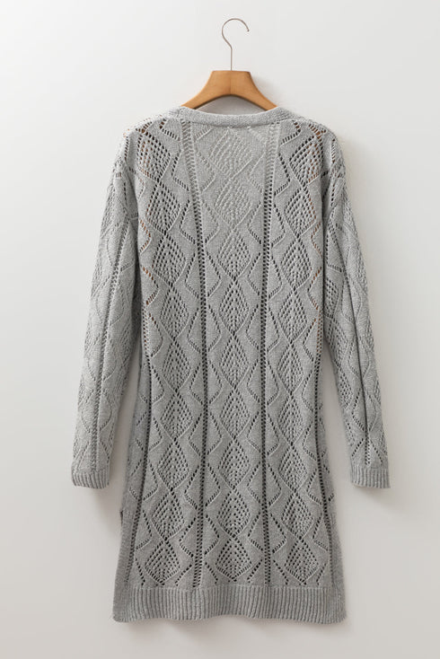openwork cardigan