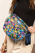 floral crossbody bag