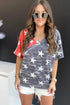 summer-star-print-v-neck-off-shoulder-t-shirt