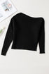 black-striped-long-sleeve-knit-sweater