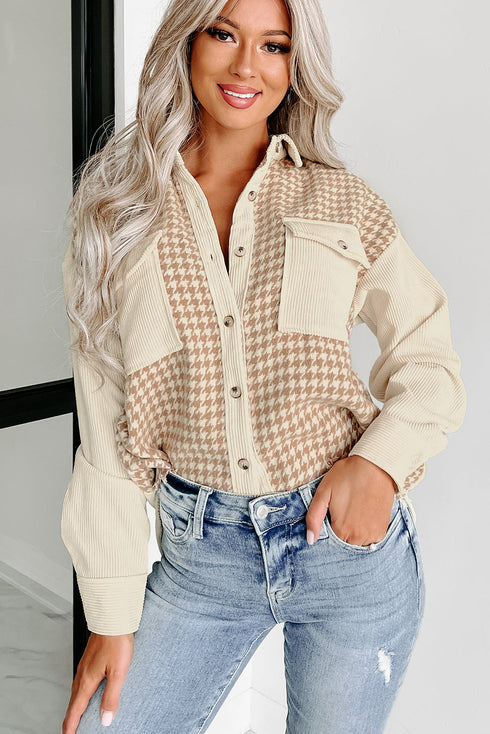 parchment-houndstooth-corduroy-patchwork-flap-pocket-shacket