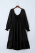 black plus size dress