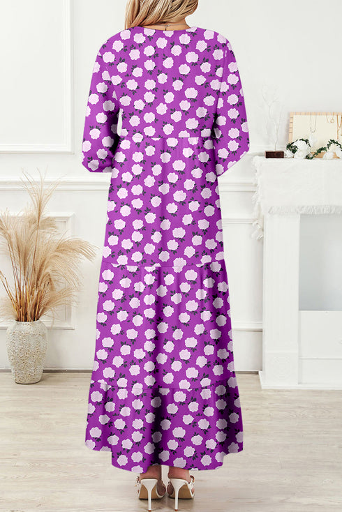 Half Sleeve Maxi Dress