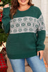 plus size xmas sweaters