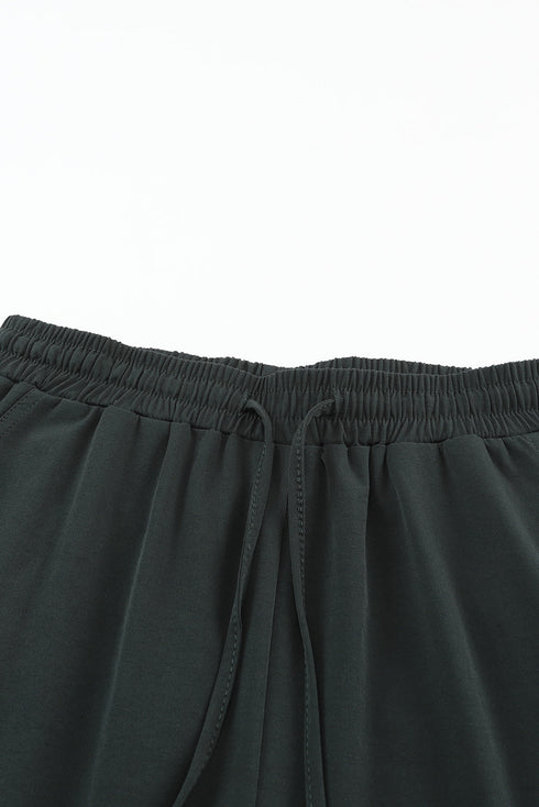 womens-pants-low-waist-buttoned-solid-color-leggings