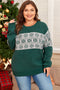plus size xmas sweaters