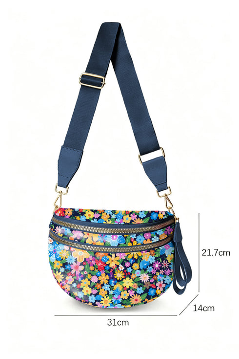 floral crossbody bag