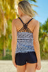 monochrome-geometry-print-sporty-tankini-swimsuit