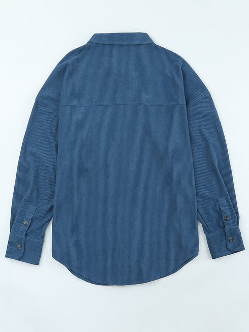 womens-t-shirts-solid-long-sleeved-v-neck-button-t-shirt