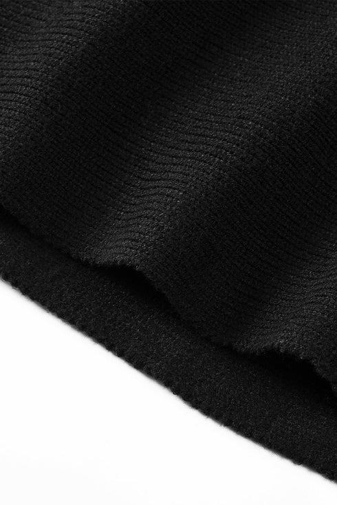 black-striped-long-sleeve-knit-sweater