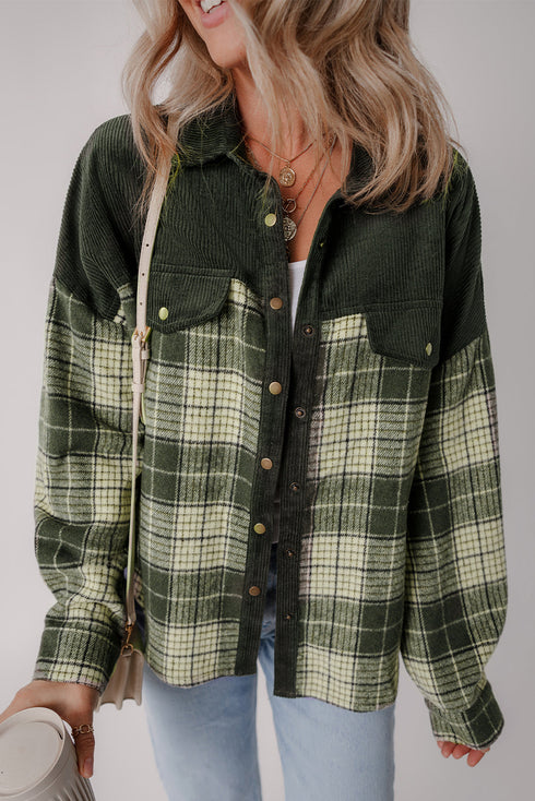 womens-coats-plaid-pocket-zipper-long-sleeve-hooded-coats
