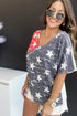 summer-star-print-v-neck-off-shoulder-t-shirt