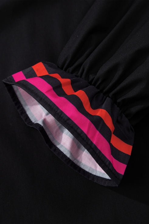 black long sleeve blouse