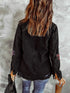 black-sequined-tigers-graphic-raw-hem-frayed-denim-jacket