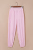 light pink jogger pants
