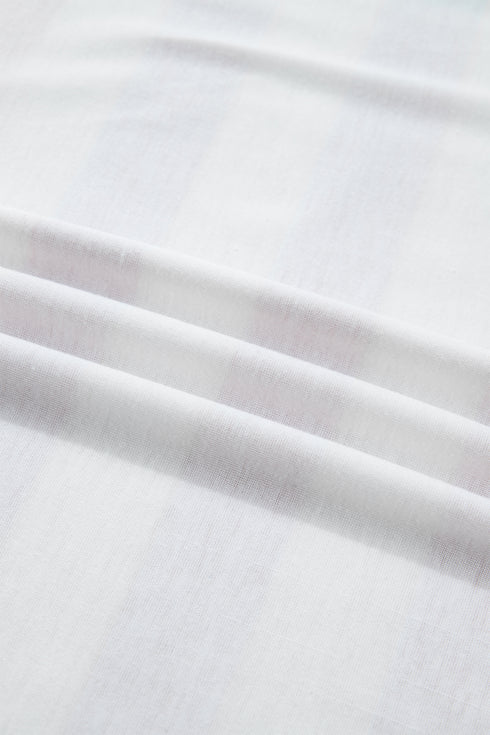 White Vintage Stars and Stripes Printed Casual Tank Top