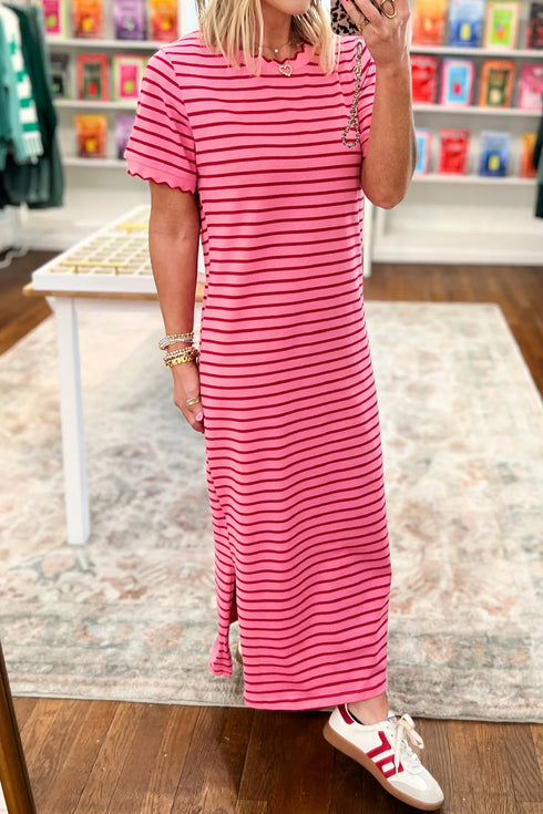 Rose Stripe dress