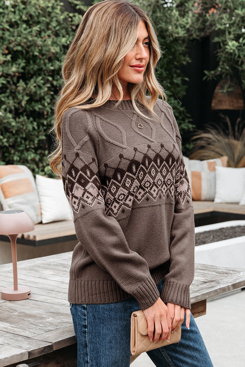 western sweater cardigan